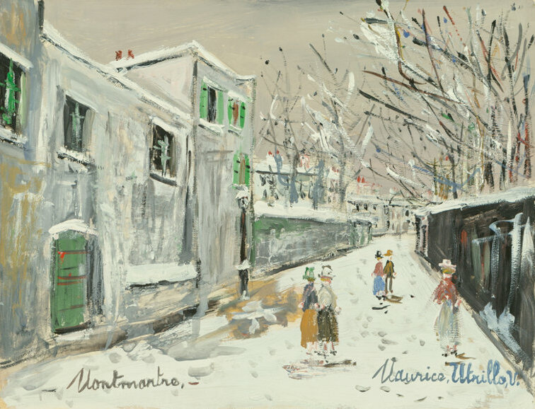 Maurice Utrillo Rue Saint-Vincent 